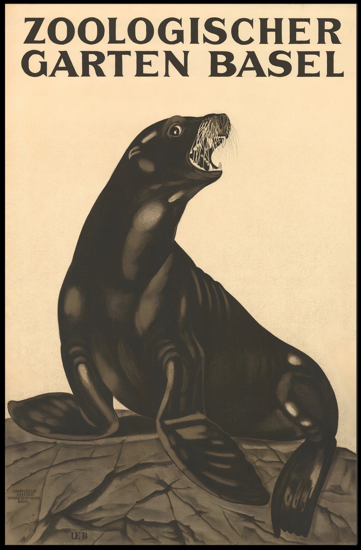 Zoologischer Garten Basel Poster