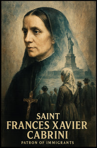 Saint Frances Xavier Cabrini Patron Of Poster