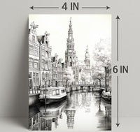 Tranquil Canal Scene Poster