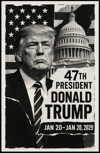 Donald Trump The Resolute Patriot Poster