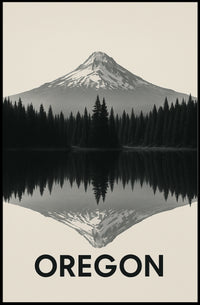 Oregons Natural Beauty Poster