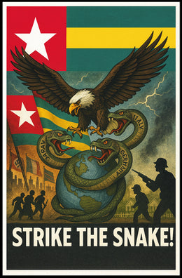 Strike the Snake! Poster PosterGoat
