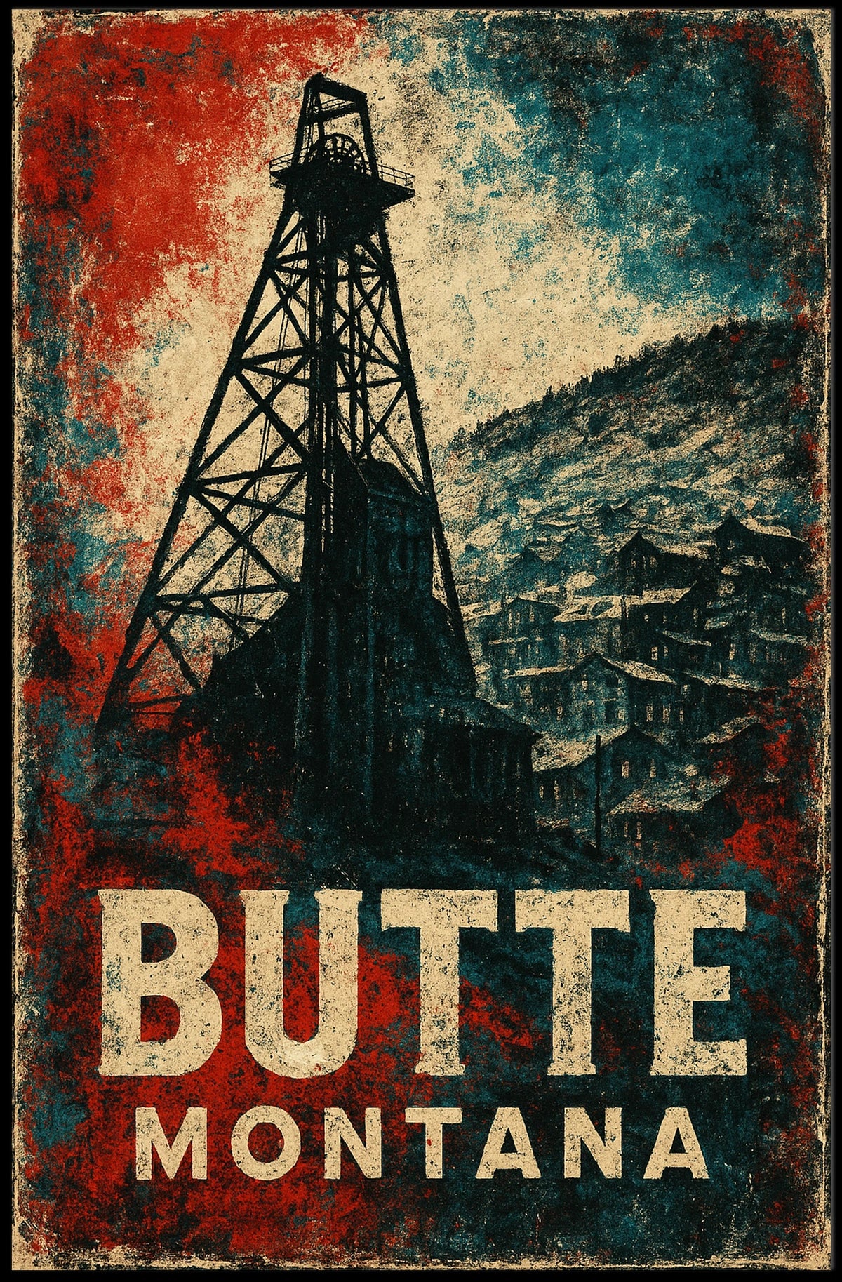 Wanderlust Inspired Scenic Visual Ethereal Dreamscape Inspiring Decor Lovers Escape Poster