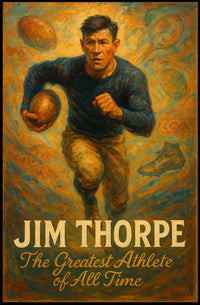 Jim Thorpe Legendary Athlete Jim Thorpe Poster