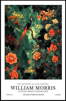 William Morris Arts and Crafts Vintage Artistic Poster