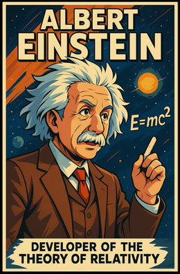 Einstein Relativity Inspirational Poster