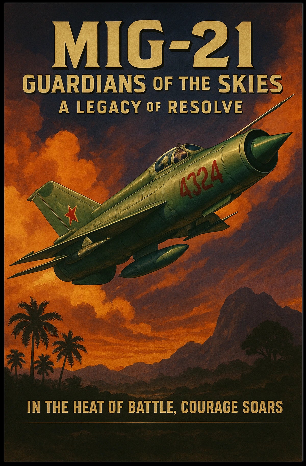 MiG-21 Guardians of the Skies Poster