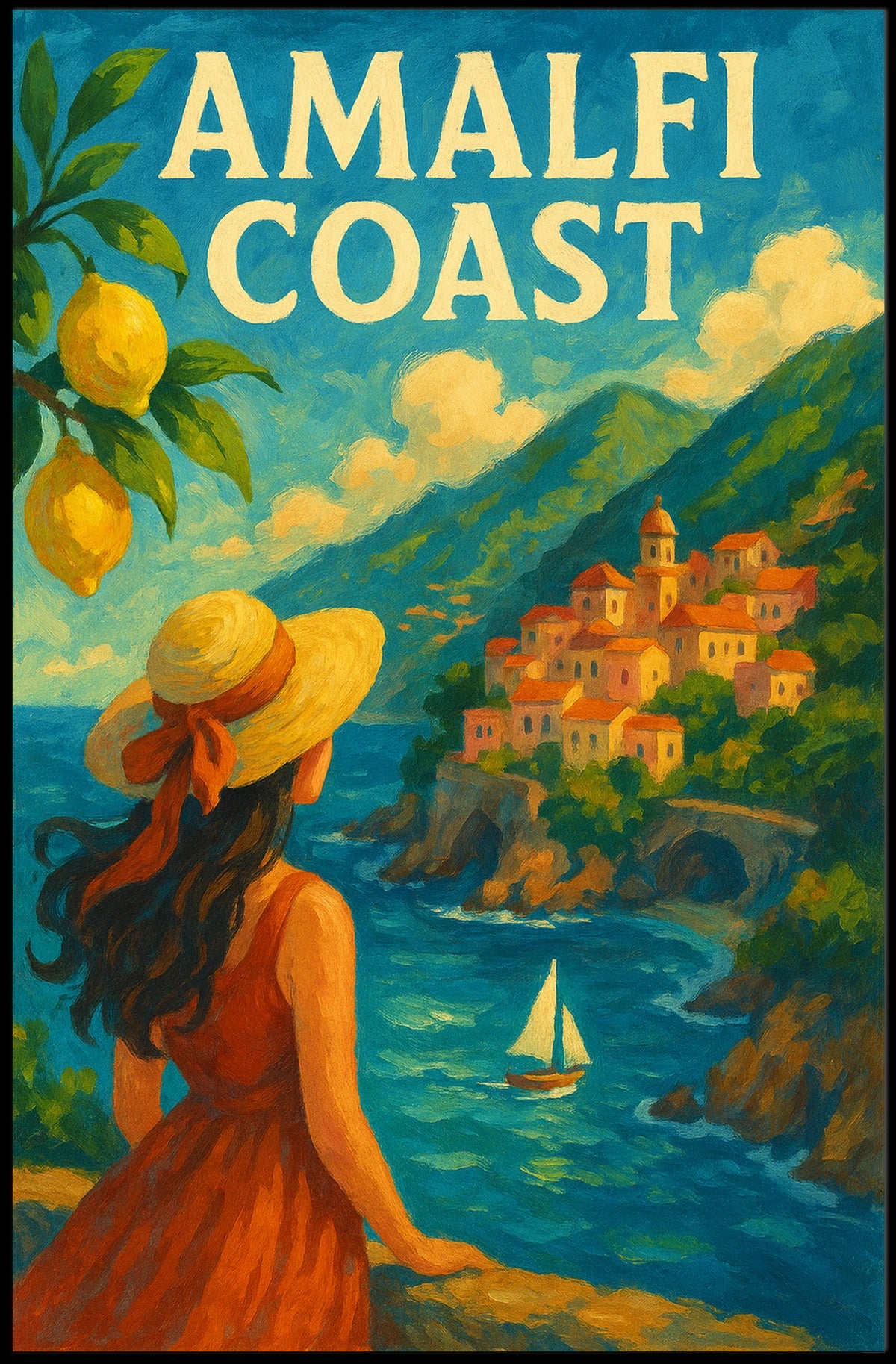 Amalfi Coast Poster