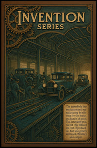 Invention Series The Assembly Line Poster