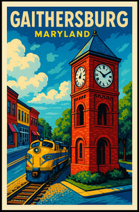 Gaithersburg, Maryland Poster