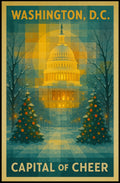 Washington, D.C. Capital of Cheer Poster