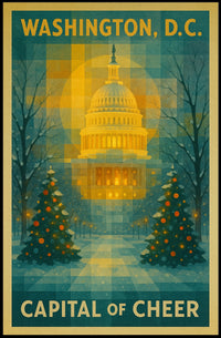 Washington, D.C. Capital of Cheer Poster