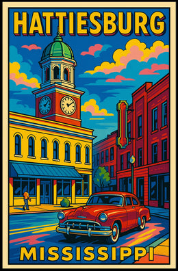 Hattiesburg, Mississippi Poster