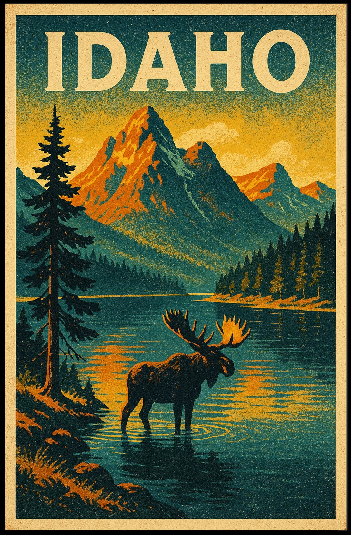 Idaho Wilderness Poster