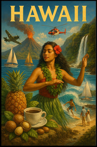 Aloha Hawaii Poster
