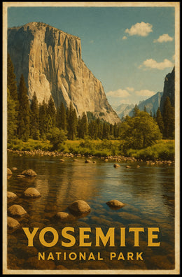 Yosemite National Park Poster