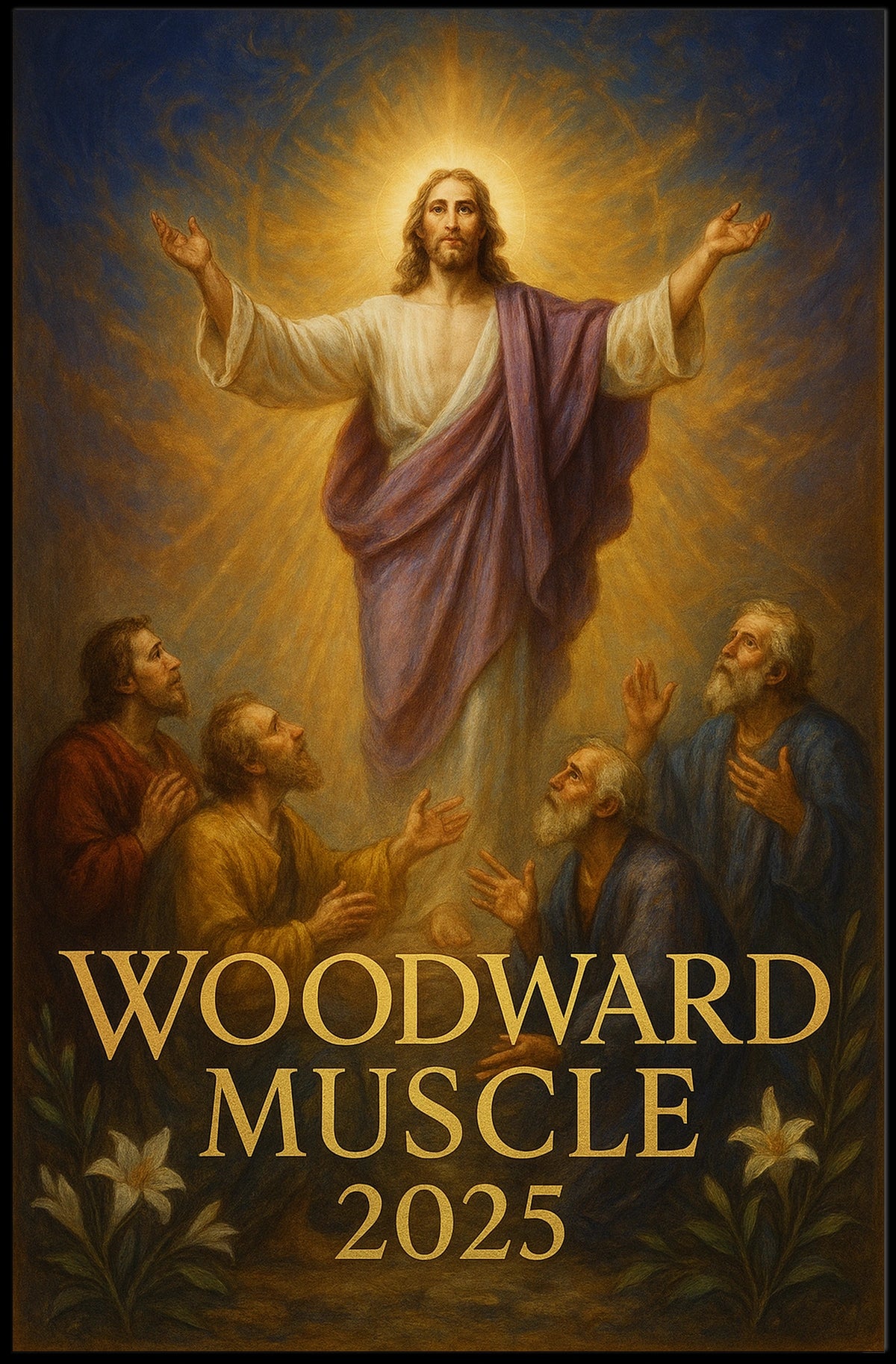 Woodward Muscle 2025 Poster