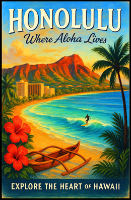 Explore the Heart of Hawaii Poster