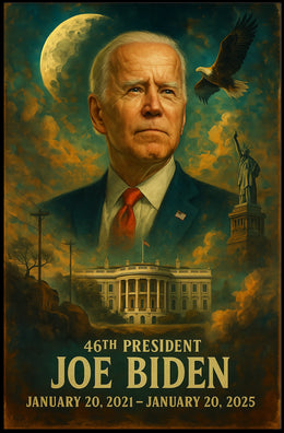 Joe Biden 46th President Poster