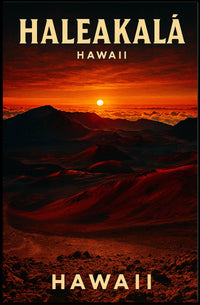 Haleakalā Hawaii Poster