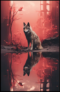 Reflections Of The Wild Poster PosterGoat
