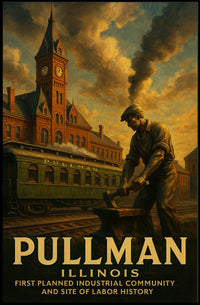 Pullman, Illinois A Historical Poster