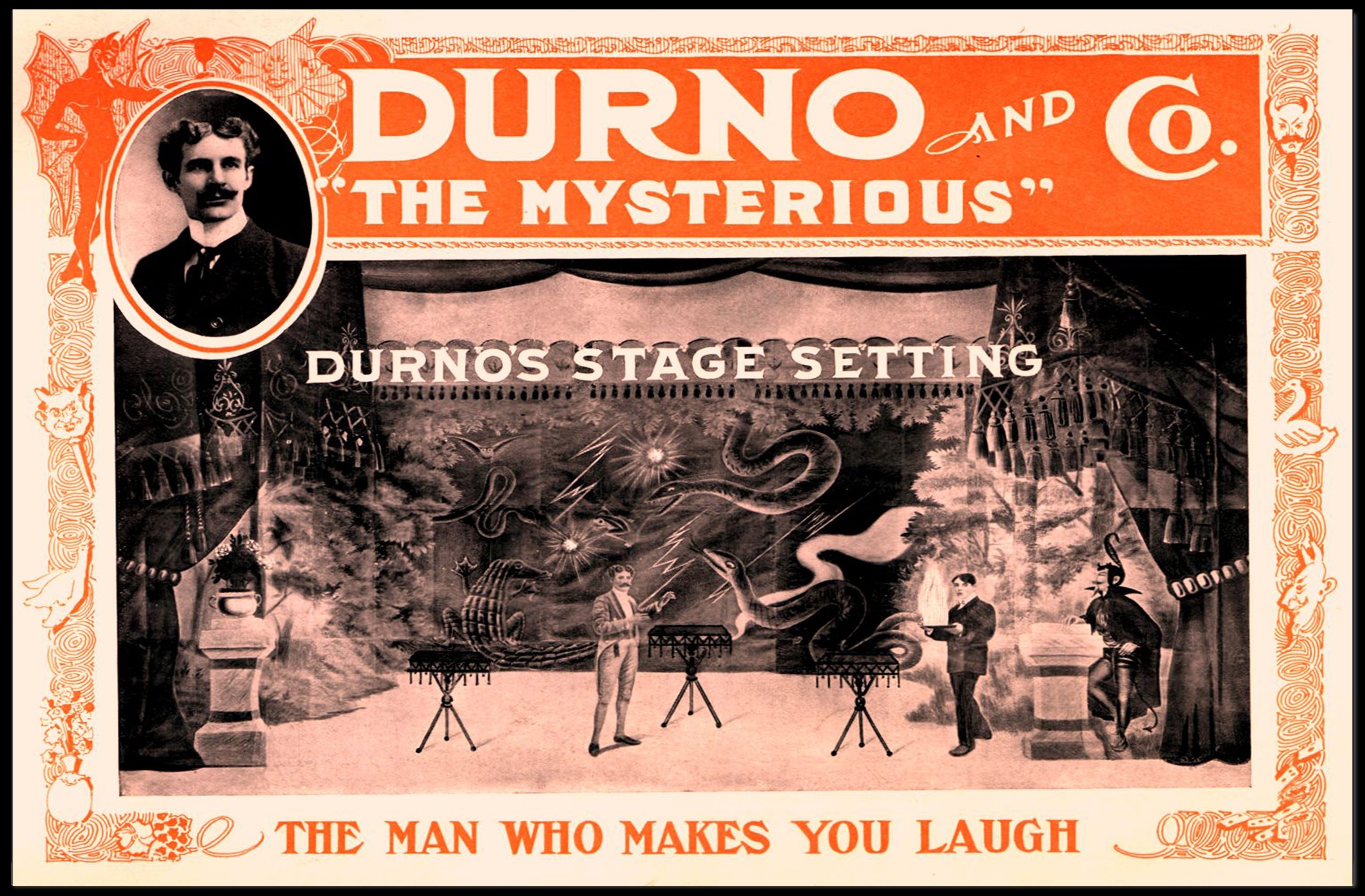 Durno and Co. Vintage Performance Cultural or Heritage Poster