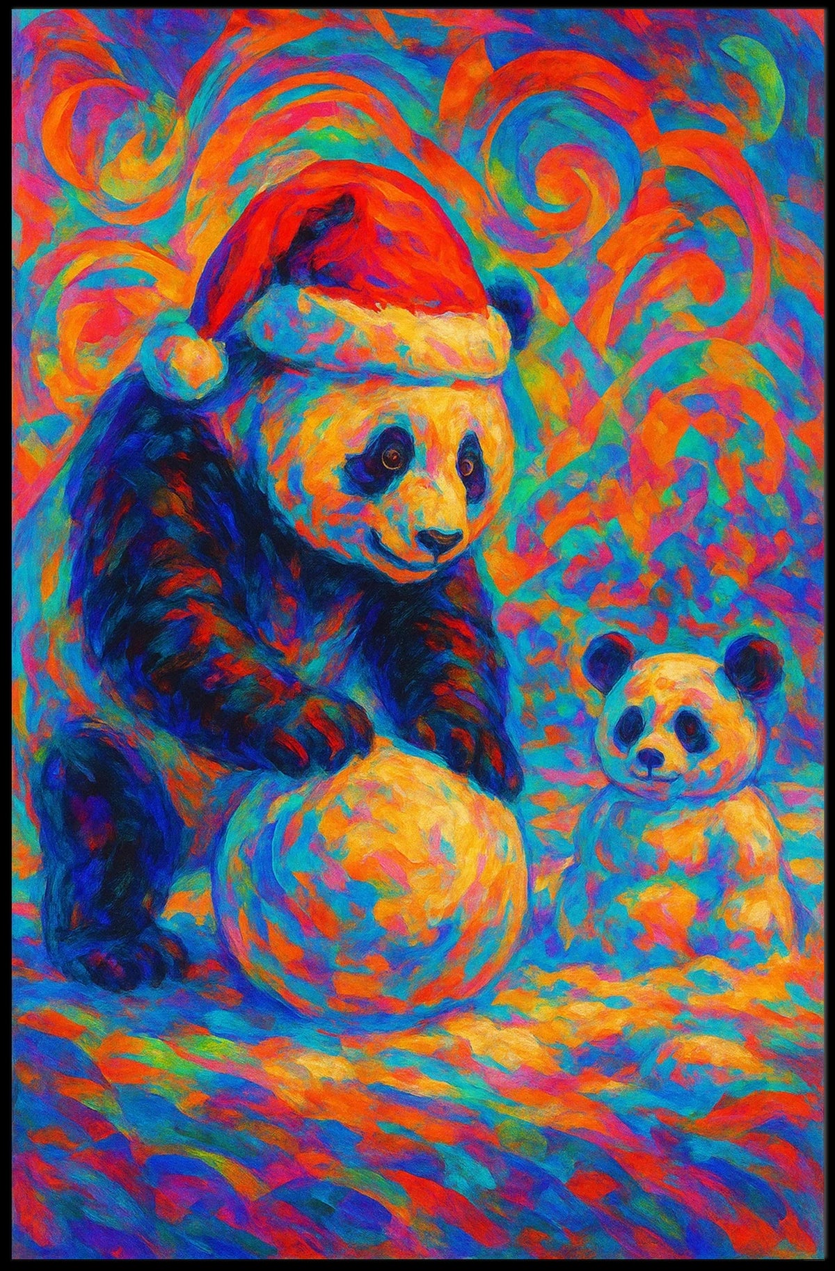 Panda Wonderland Poster