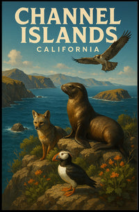 Channel Islands, California Poster