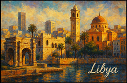 Scenic Libya Poster
