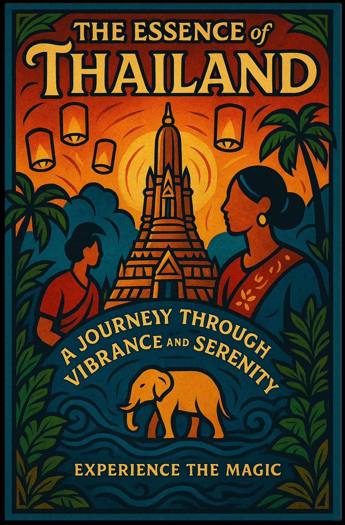 The Essence Of Thailand Poster