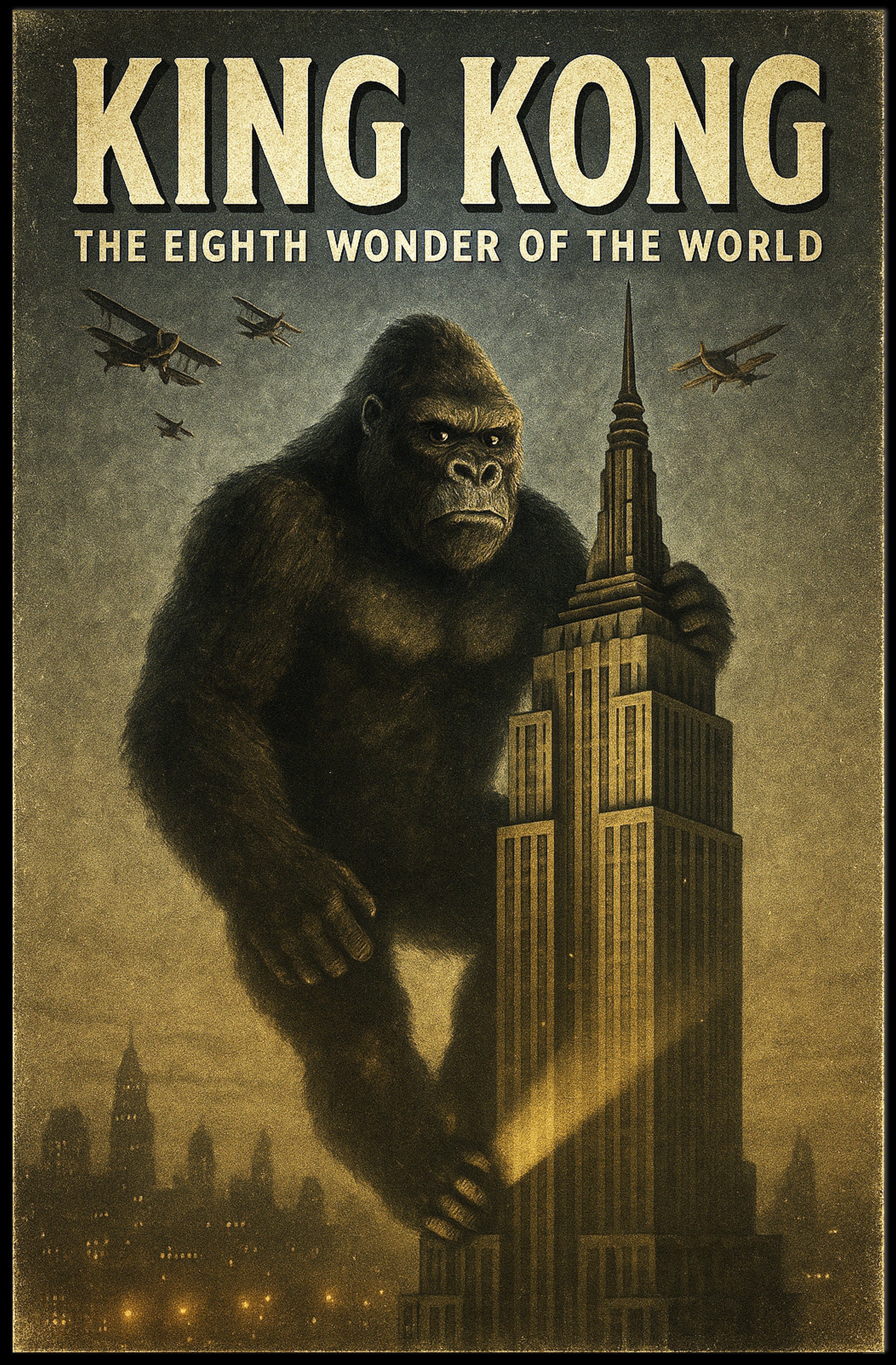 King Kong The Eighth Wonder of the World Poster PosterGoat