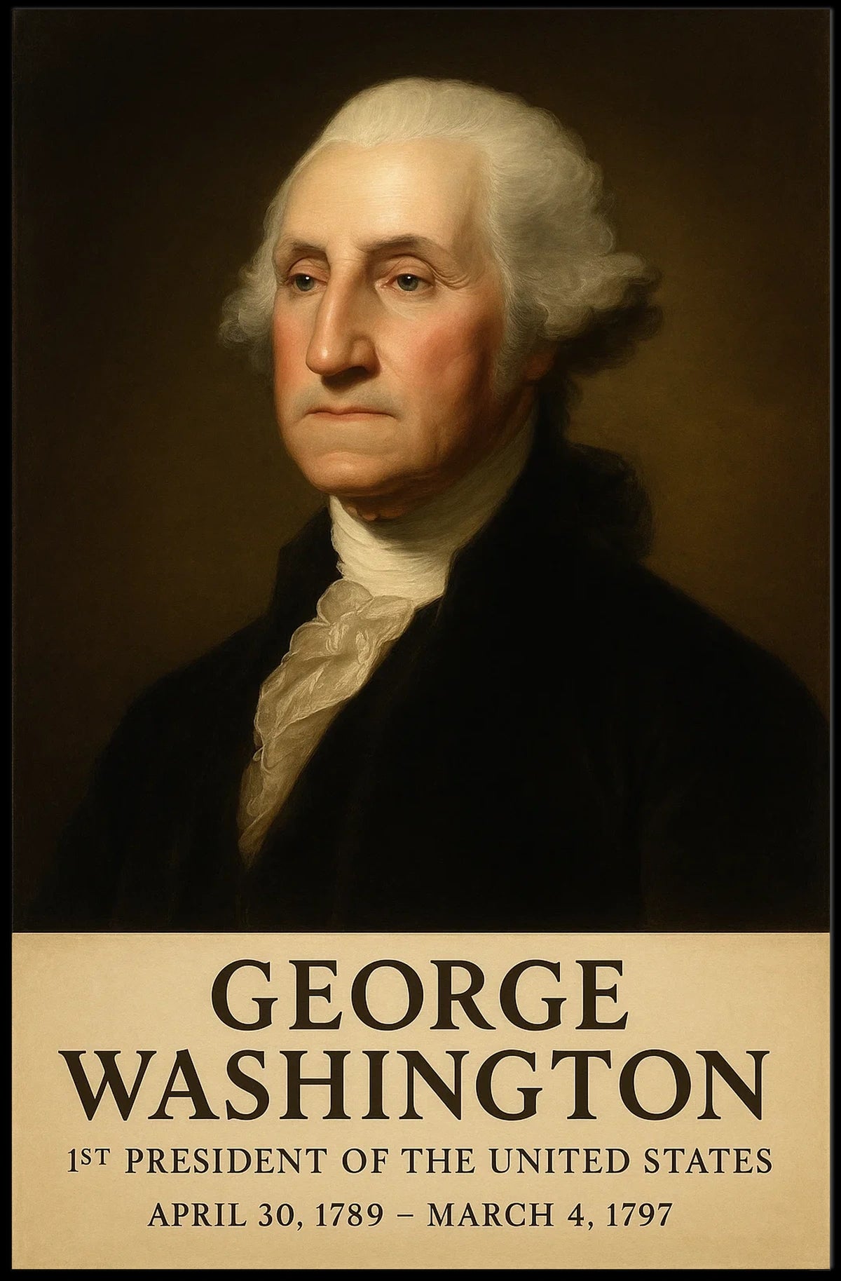 George Washington 1St President Poster