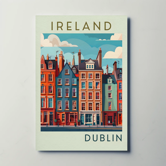 Vintage Poster - Ireland Dublin