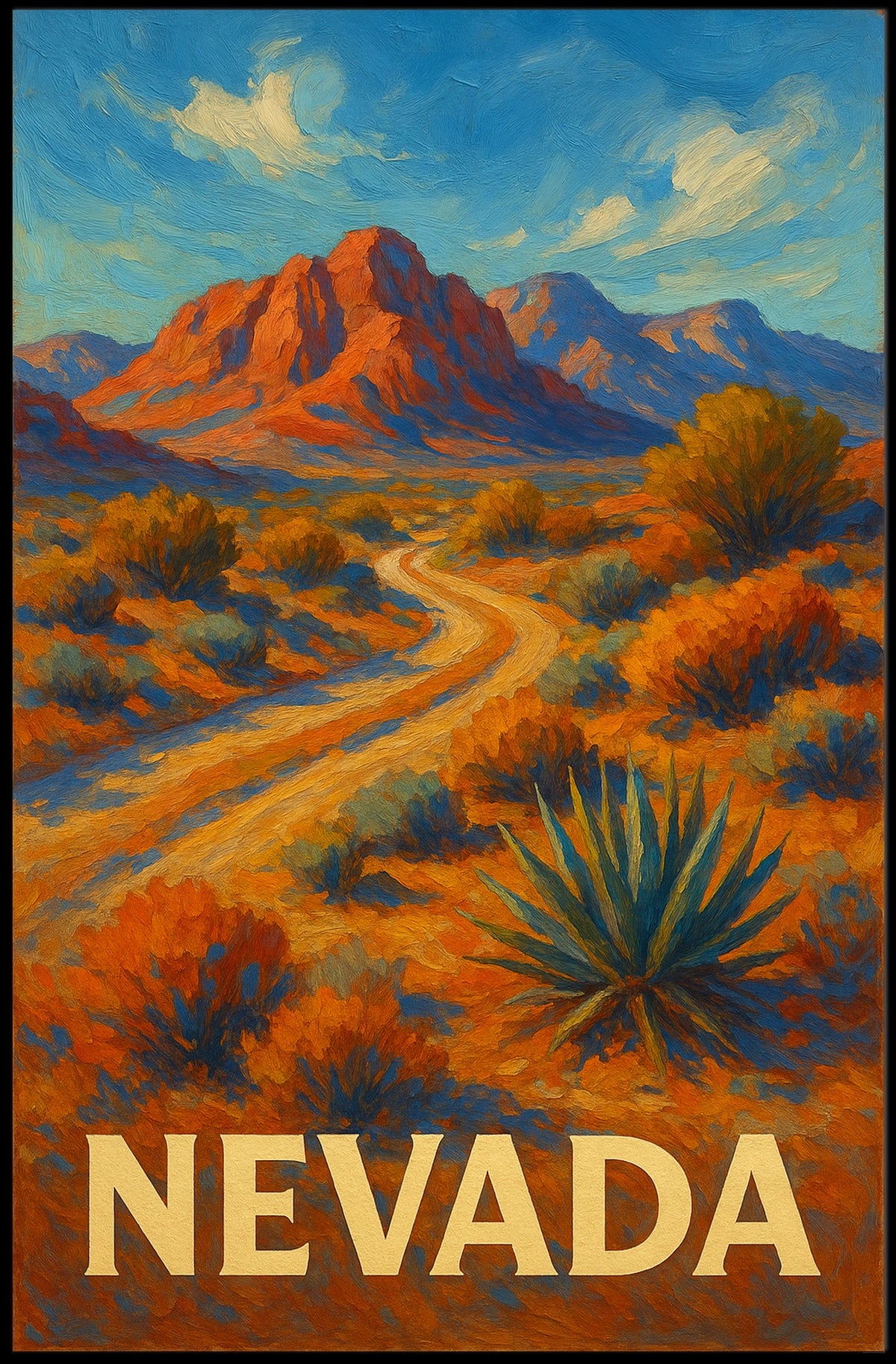 Nevada Landscape Poster