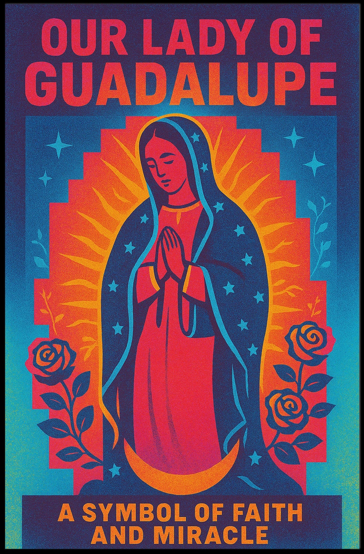 Our Lady Of Guadalupe A Symbol Of Poster