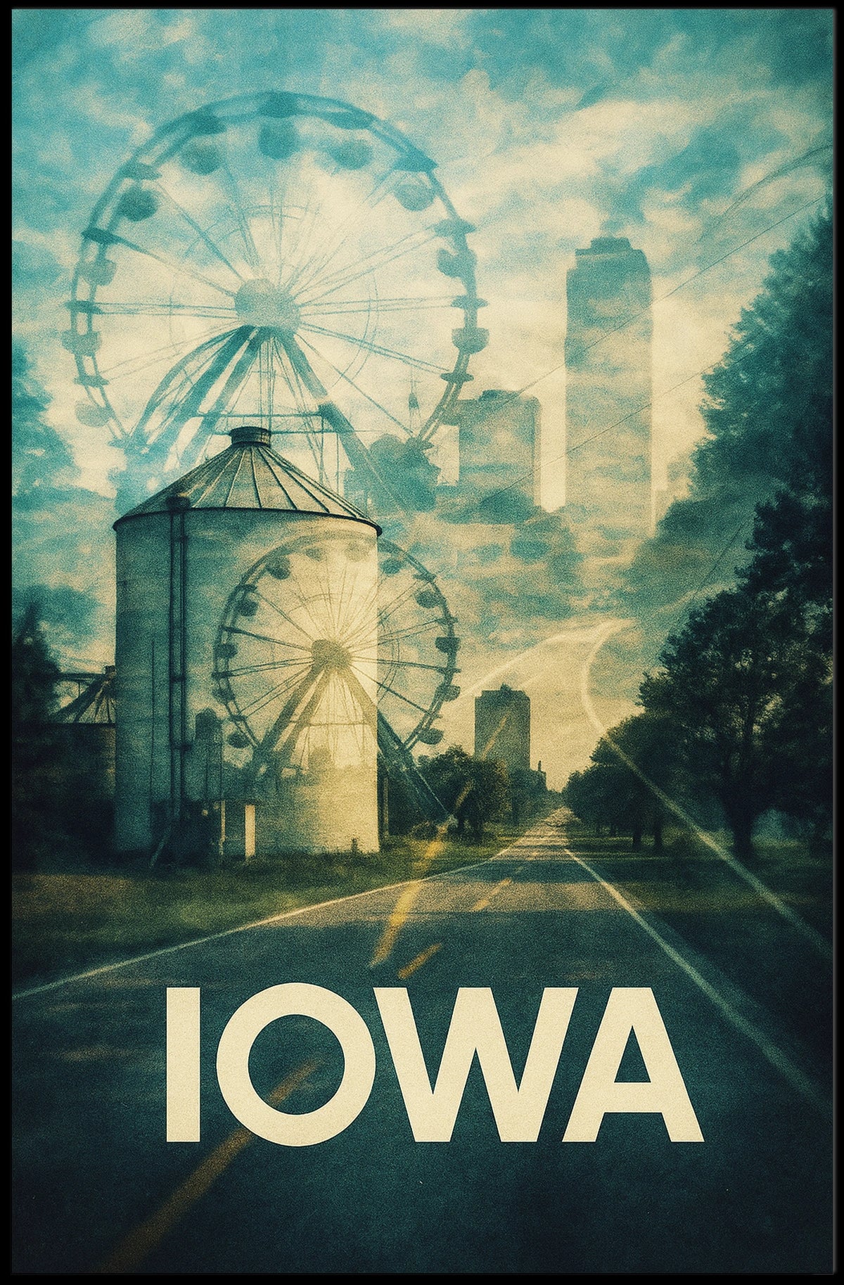 Iowa Dreamscape Poster