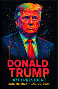 Donald Trump Neon Legacy in Motion Poster