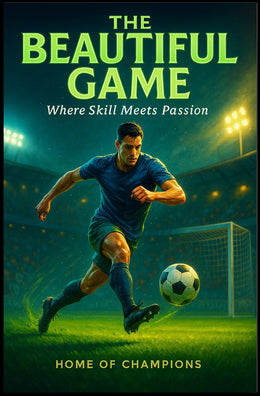 The Beautiful Game Soccer Sports Poster PosterGoat