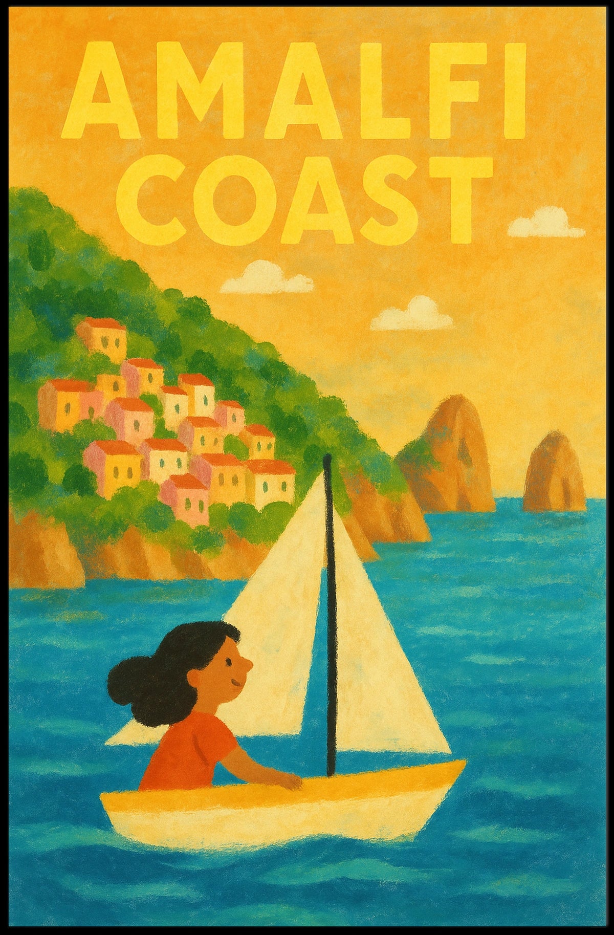 Amalfi Coast Adventure Poster