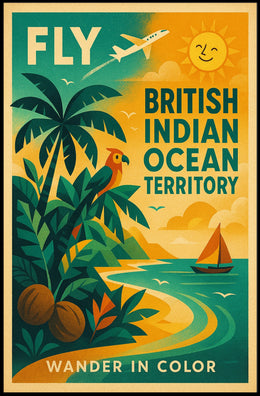 Explore the British Indian Ocean Territory Poster