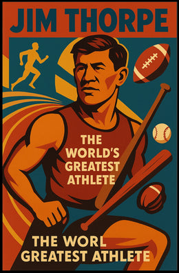 The Worlds Greatest Athlete Poster