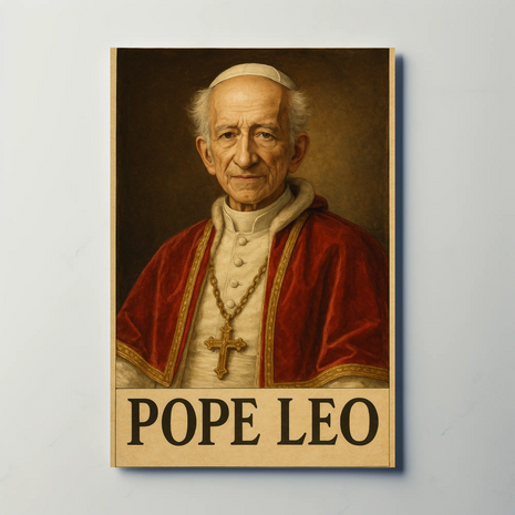 Portrait of Pope Leo XIII Portrait Poster