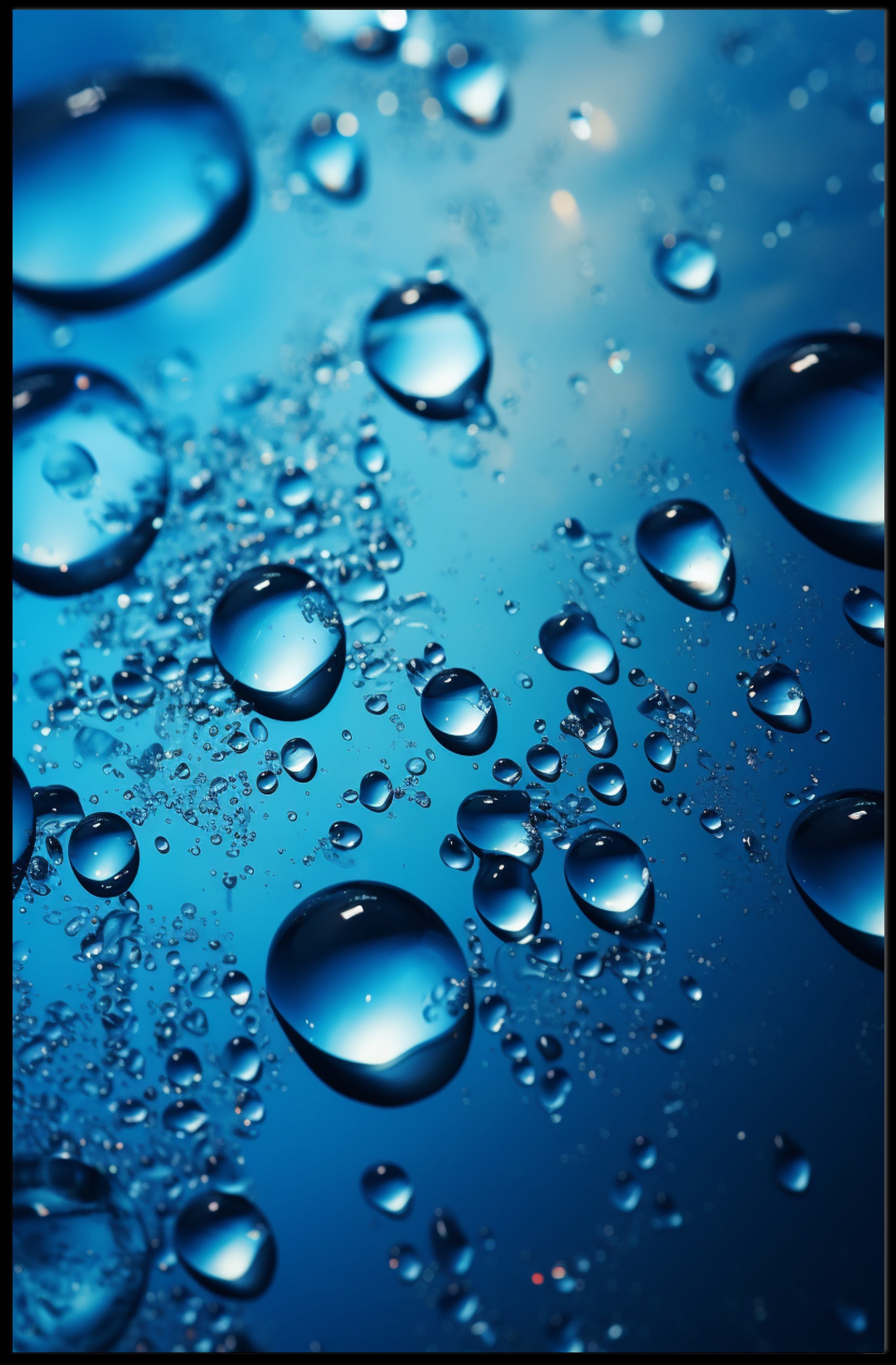 Drops Of Serenity Poster