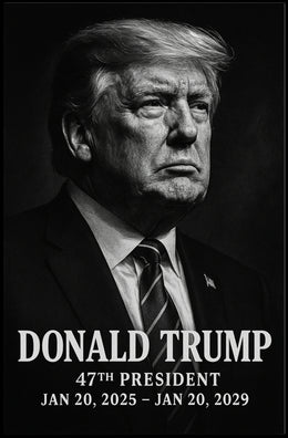 Donald Trump Visionary Modern Times American Pride Patriotism Photography Realism Leadership Poster