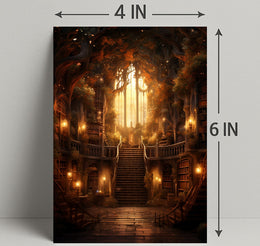 Enchanted Library Poster