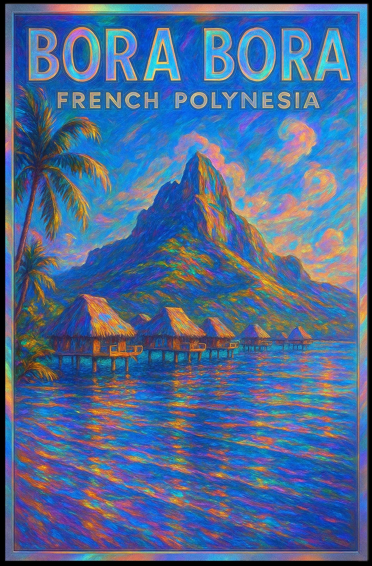 Bora Bora French Polynesia Poster