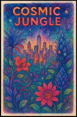 COSMIC JUNGLE: Enchanting Urban Fantasy and Mythology Poster