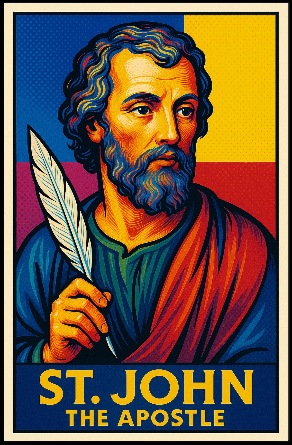 St. John the Apostle Poster