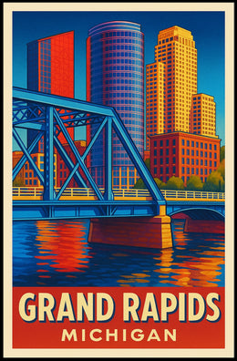 Grand Rapids, Michigan Poster
